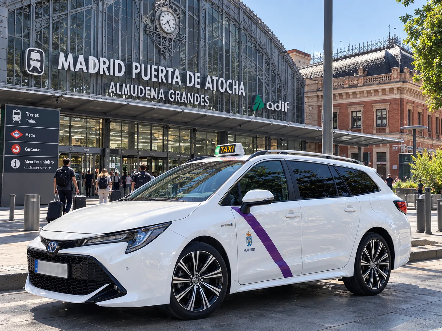 Taxi Chamartín – Atocha