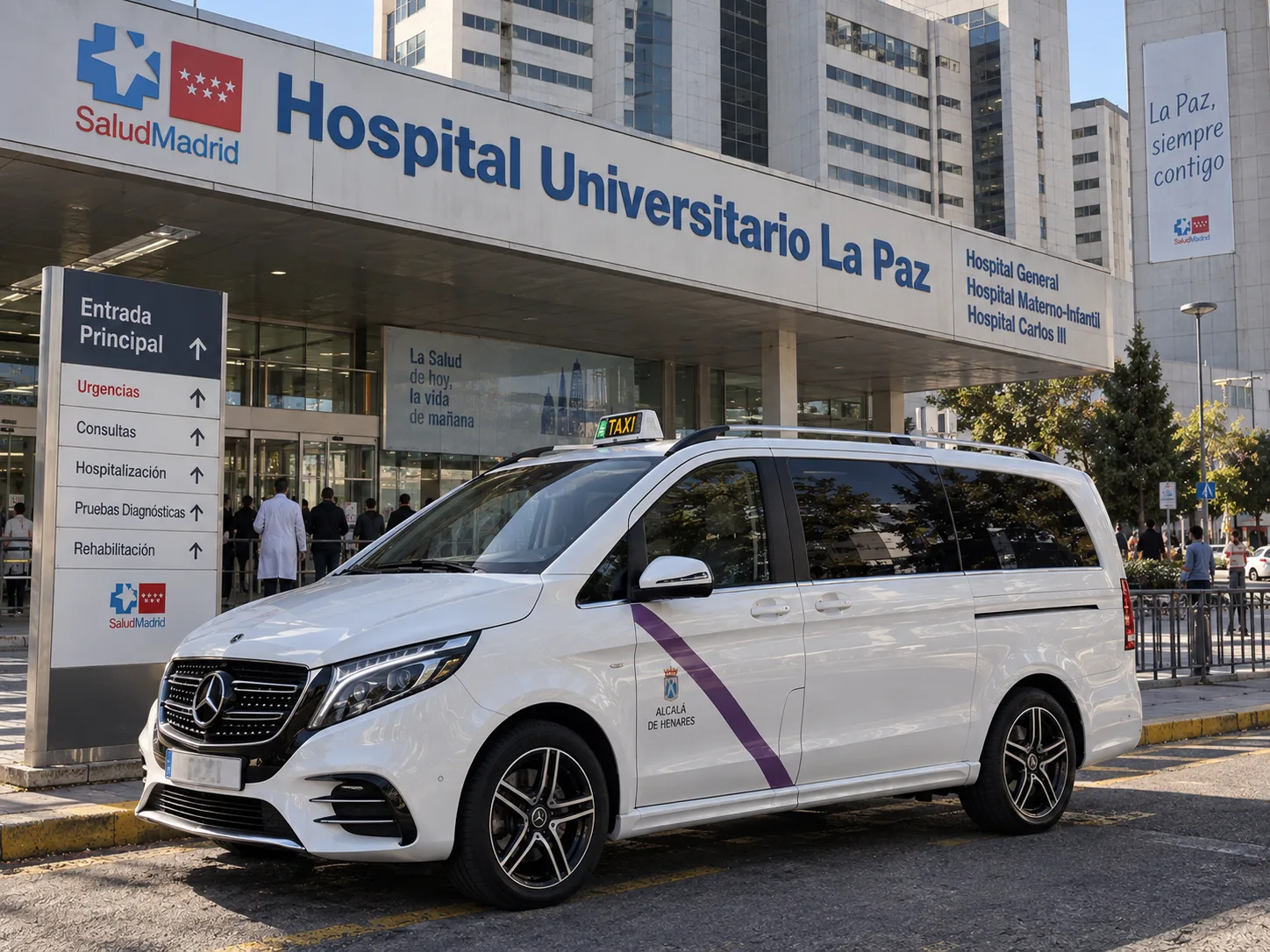 Taxi Chamartín – Hospital La Paz